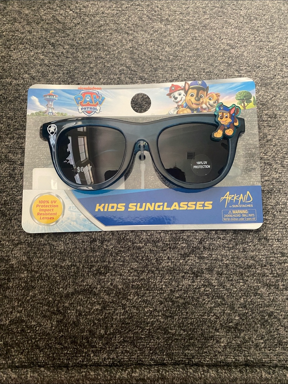 Paw Patrol Kids Sunglasses - Navy Blue Frames with Black Lenses
